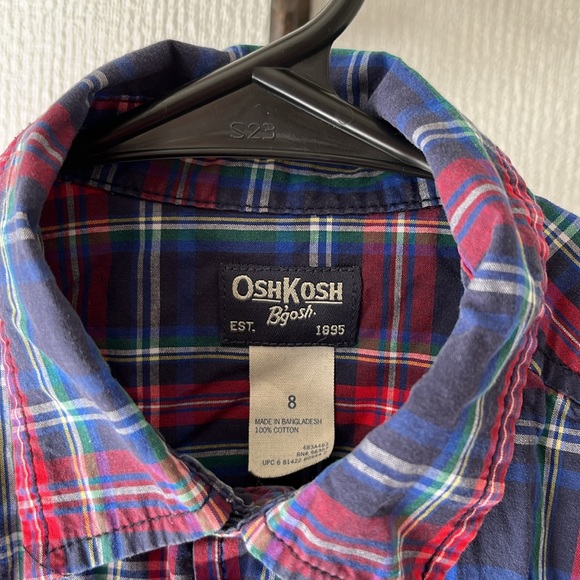 Boys dress plaid shirt - Picture 2 of 3